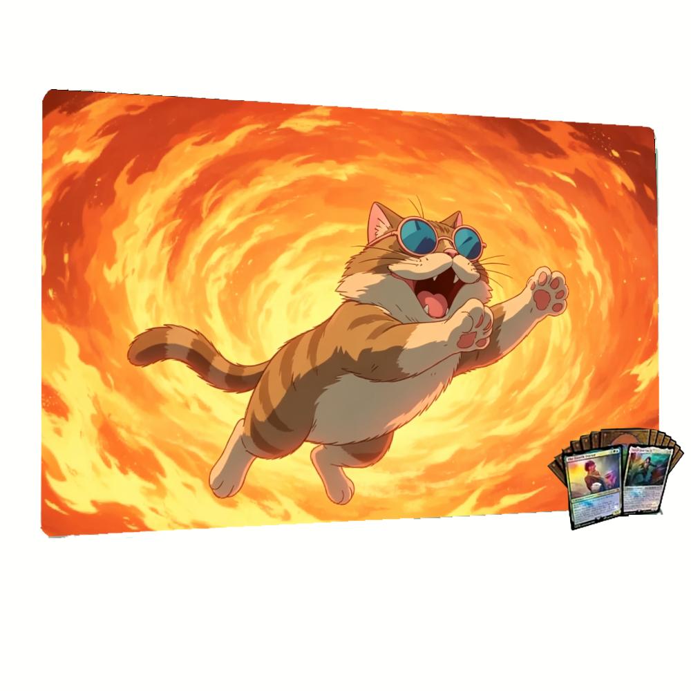 Esports Gaming Background - Grand tapis de jeu amusant avec