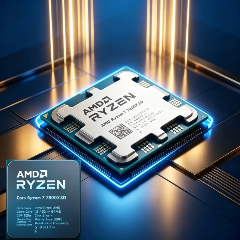 Amd Cpu Ryzen 7 - AMD Ryzen 7 7800X3D, processeur de