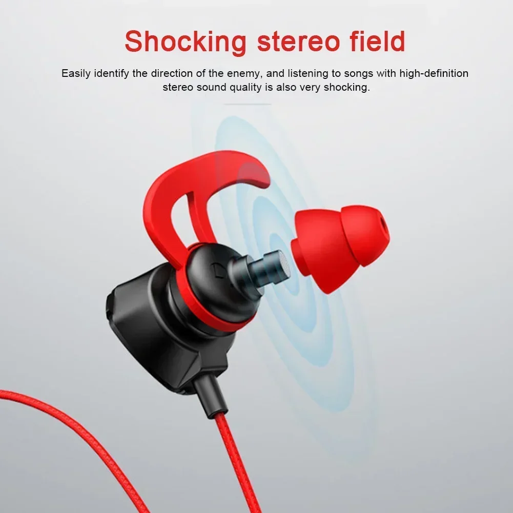 Casque de jeu universel avec m - Esports Gaming Earbuds avis et prix