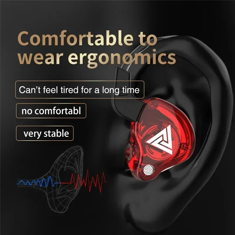 Original QKZ AK6 cuivre pilote - Esports Gaming Earbuds avis et prix