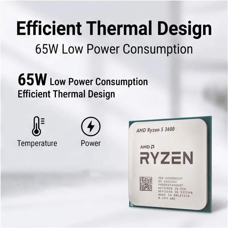 AMD Ryzen 5 3600 R5 6 cœurs 12 - Amd Cpu Ryzen 7 avis et prix