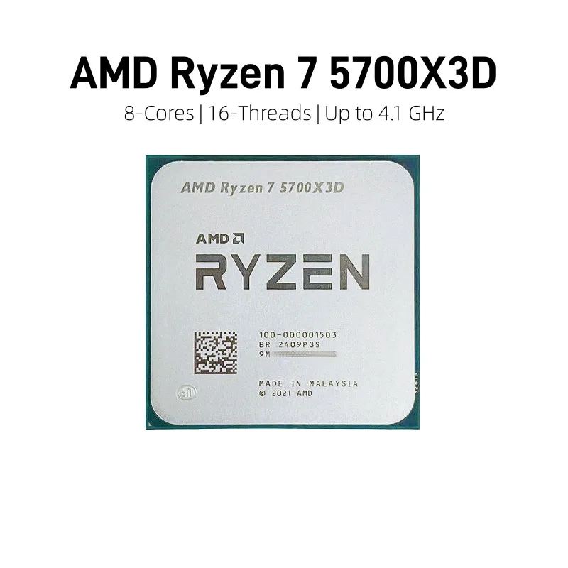 AMD Ryzen 7 5700X3D, processeu - Amd Cpu Ryzen 7 avis et prix
