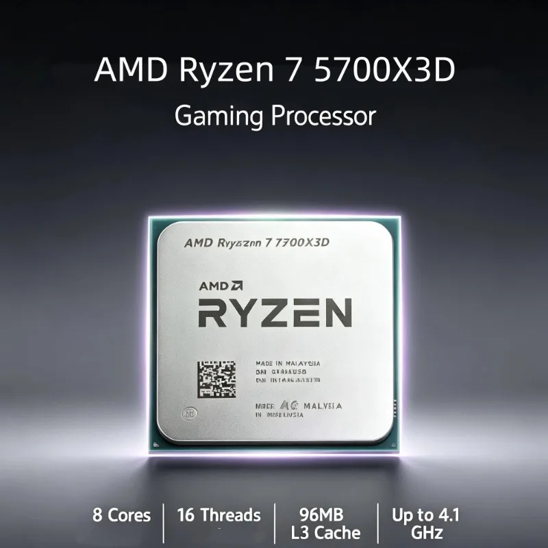 AMD Ryzen 7 5700X3D, processeu - Amd Cpu Ryzen 7 avis et prix