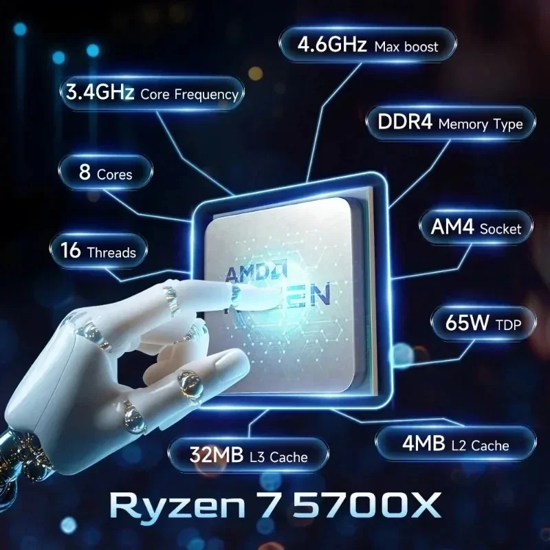 Processeur de bureau AMD Ryzen - Amd Cpu Ryzen 7 avis et prix