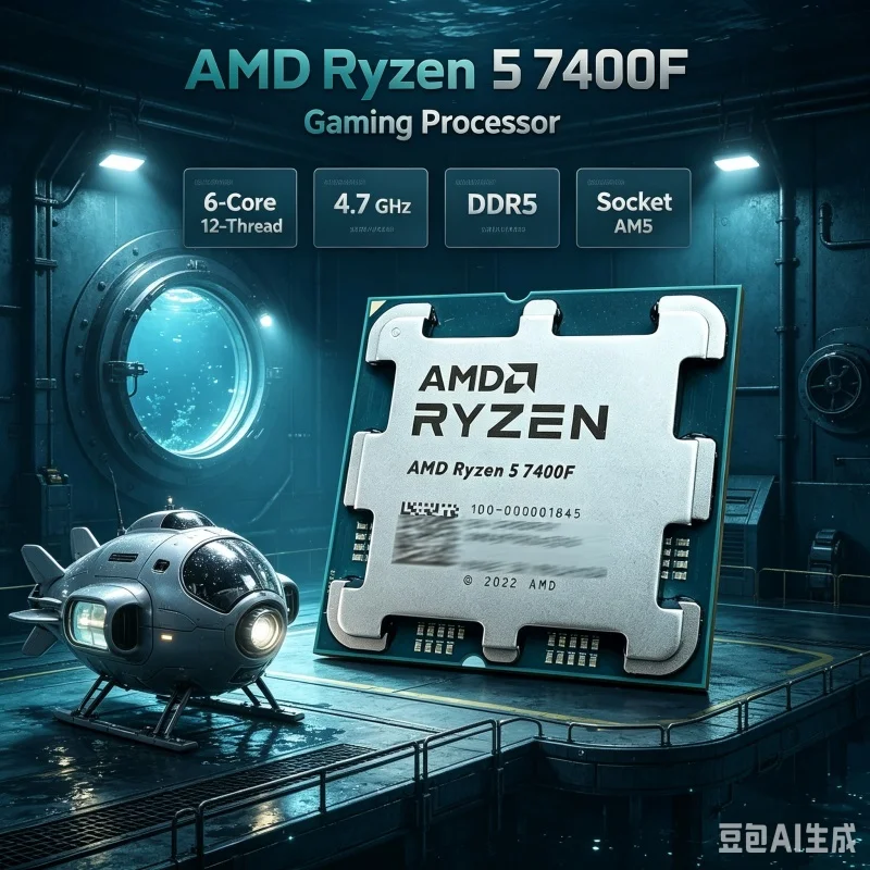 AMD Ryzen 5 7400F 6 cœurs 12 t - Amd Cpu Ryzen 7 avis et prix