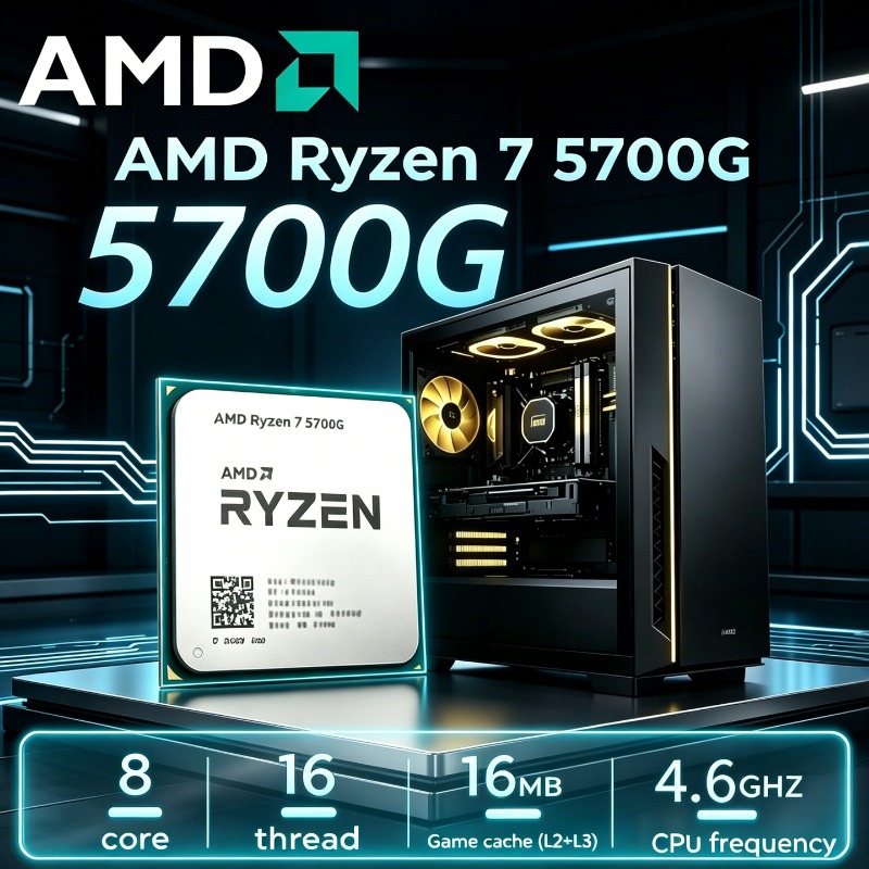 AMD Ryzen 7 5700G Socket AM4 1 - Amd Cpu Ryzen 7 avis et prix