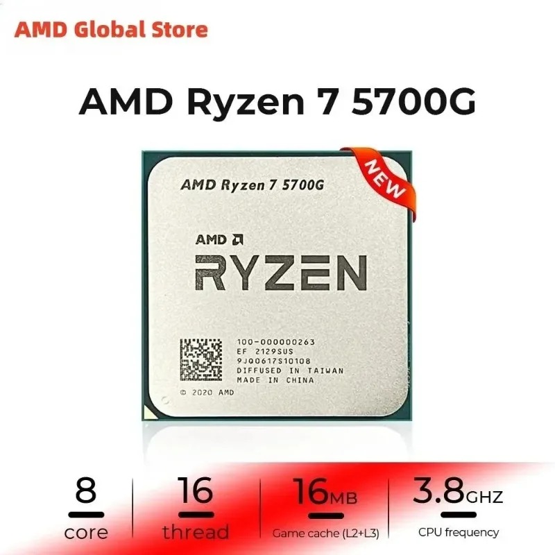 AMD Ryzen 7 5700G Socket AM4 1 - Amd Cpu Ryzen 7 avis et prix